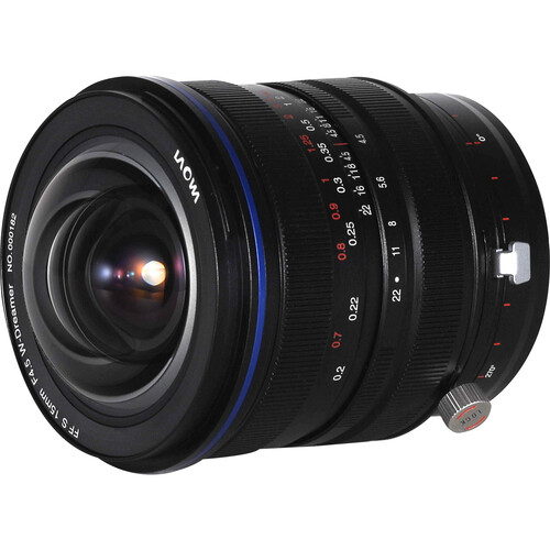 Laowa 15mm f/4.5 Zero-D Shift za Canon EF - 4