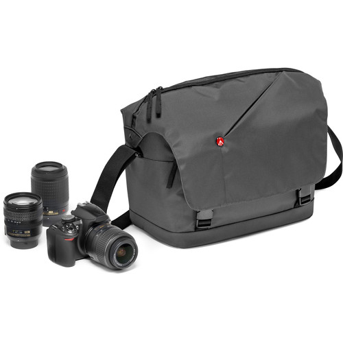 Manfrotto MB NX-M-IGY-2 NX Messenger siva v2 - 7