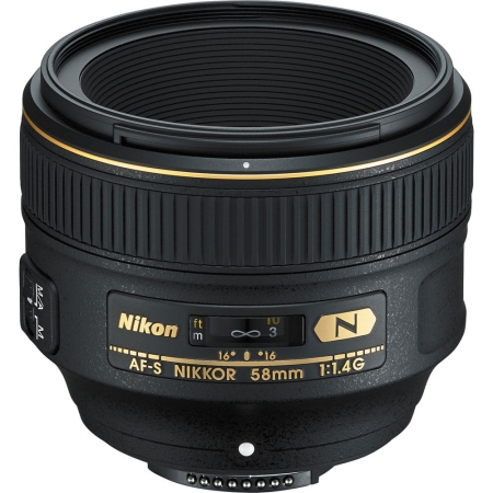 Nikon AF-S 58mm f/1.4G