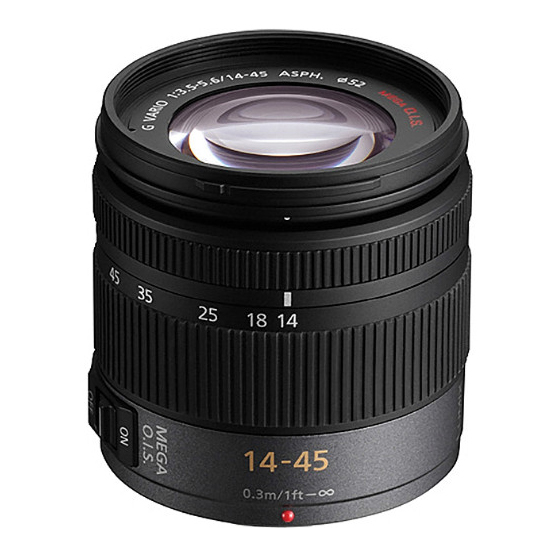 Panasonic Lumix G Vario 14-45mm f/3.5-5.6 ASPH/MEGA O.I.S. - 1