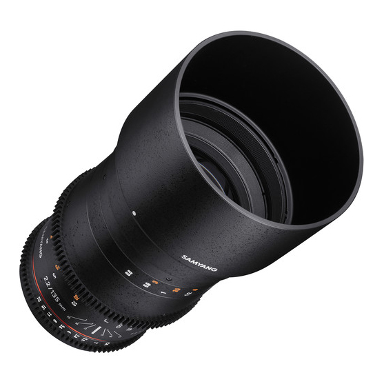 Samyang 135mm T2.2 AS UMC VDSLR II za Canon - 2