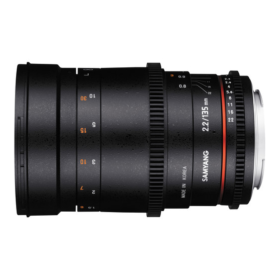 Samyang 135mm T2.2 AS UMC VDSLR II za Canon - 3