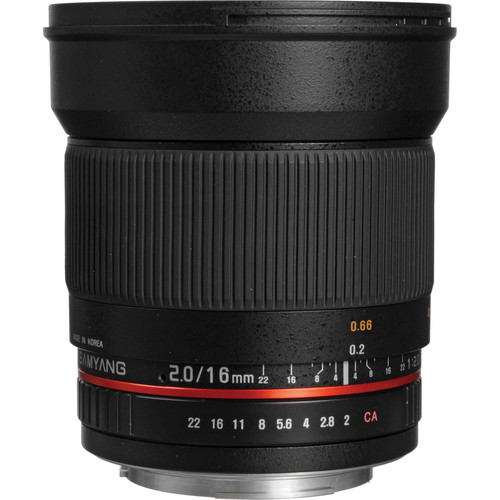 Samyang 16mm F/2.0 ED AS UMC CS za Canon - 1