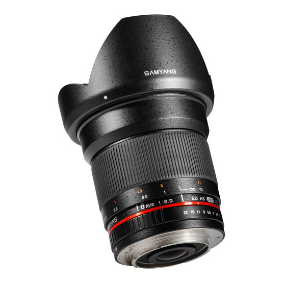 Samyang 16mm f/2.0 ED AS UMC CS za Sony - 1