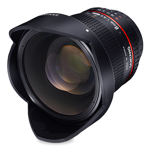 Samyang 8mm f/3.5 UMC Fish-Eye CS II za Canon - 1