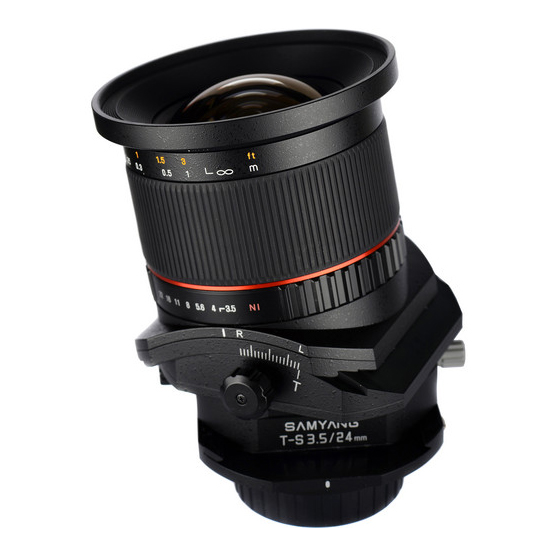 Samyang T-S 24mm f/3.5 ED AS UMC Tilt-Shift za Canon - 2