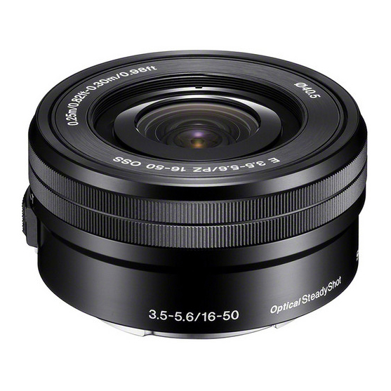 Sony E PZ 16-50mm F3.5-5.6 OSS - 1