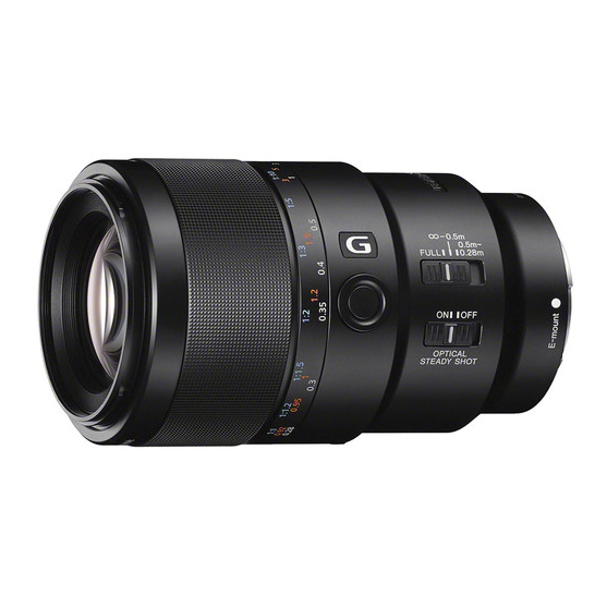 Sony FE 90mm f/2.8 Macro G OSS - 1