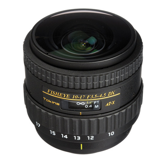 Tokina AT-X 107 AF DX NH Fisheye za Nikon - 1