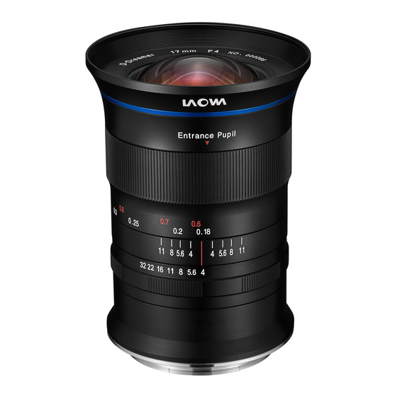 Laowa 17mm f/4 Ultra-Wide GFX Zero-D - 1