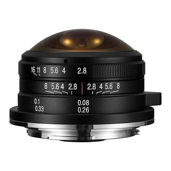 Laowa 4mm f/2.8 Fisheye za m4/3 - 1