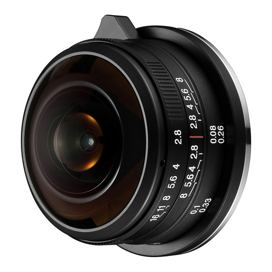 Laowa 4mm f/2.8 Fisheye za m4/3 - 7